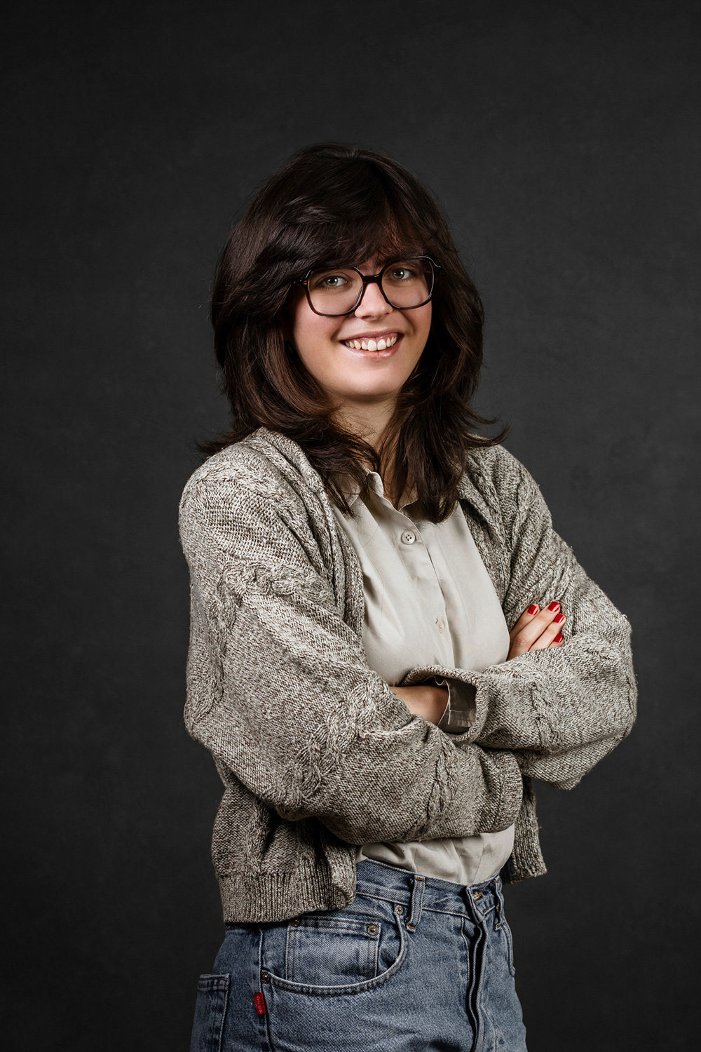 portrait of Ariane Combaluzier